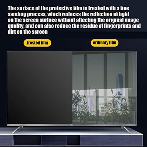 Mavi ışık engelleme ekran koruyucu - Parlama önleyici Film / Anti-UV göz koruması / Çizilmez Film için 32-75 inç Samsung,