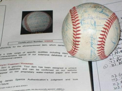 HOFs & STARS (25) İMZALI İMZALI ONL (Coleman) BEYZBOL KİNER CEPEDA JSA LOA-İmzalı Beyzbol Topları