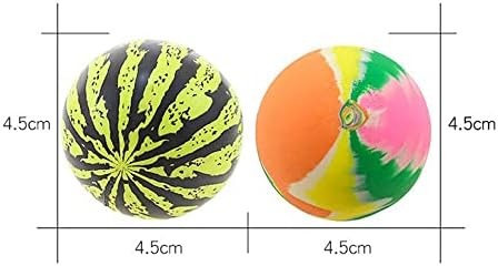 45mm Zıplayan toplar, Elastik Atlama Topları Komik Kabarık Oyuncaklar Yaratıcı Oyuncak Topları, Açık Hava Oyunları