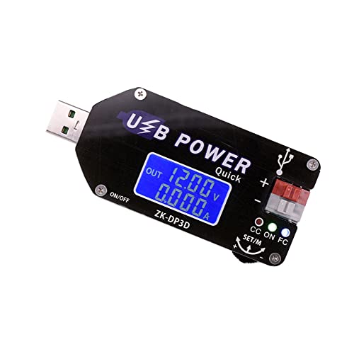 ZK-DP3D CNC USB TİP-C DC DC Dönüştürücü CC CV 1-30V 2A 15W Güç Modülü Ayarlanabilir Regüle Güç Kaynağı QC2. 0 3.0