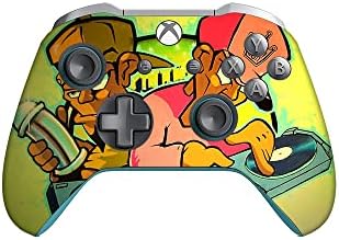 ARAÇLAR WRAP Baskılı Vinil çıkartma Cilt Xbox One / One S / One X Denetleyici Sadece-DJ Grafitti