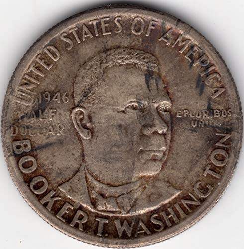 1946 S Booker T. Washington Hatıra Yarım Dolar Yarım Dolar Para Cezası